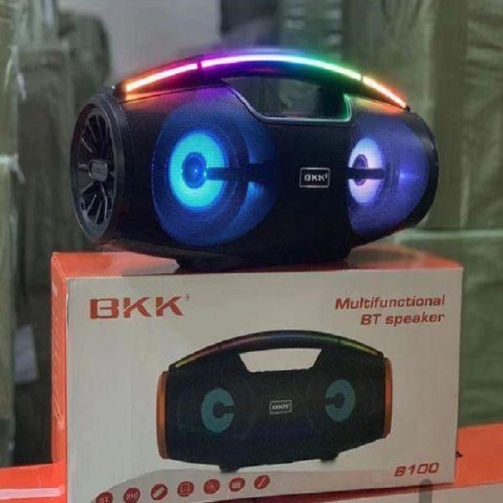 اسپیکر قابل حمل بلوتوثی چندکاره BKK  (B100)